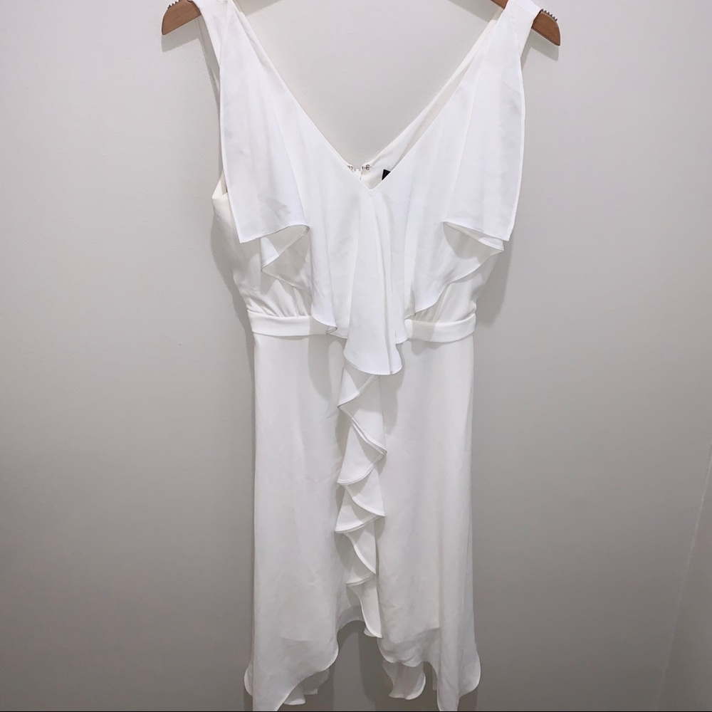 BCBG Max Azria Sleeveless White Dress